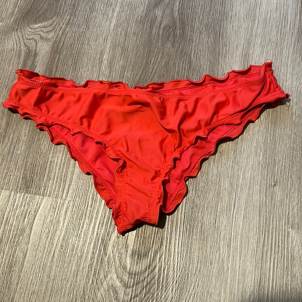 Red Hollister Bathing Suit bottoms